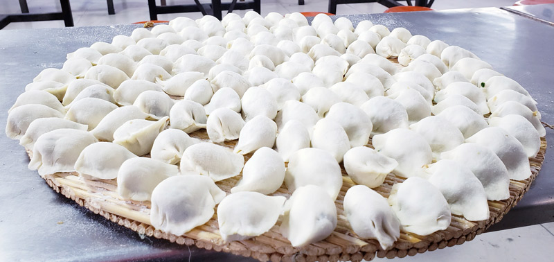 迎冬至，包餃子